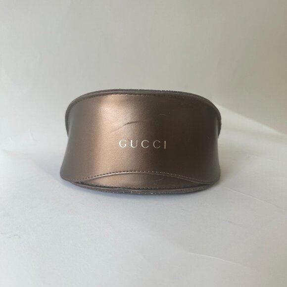 Authentic Gucci Horsebit Shield Sunglasses – Bronze Brown Tint - Picture 5 of 5